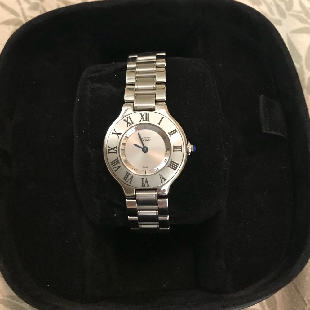 Cartier Must de 21 watch-MUST SELL!!!